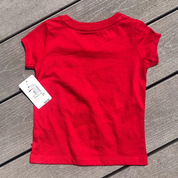 Nautica anchors two piece set top ruffle butt shorts 2T NWT - Picture 6 of 9